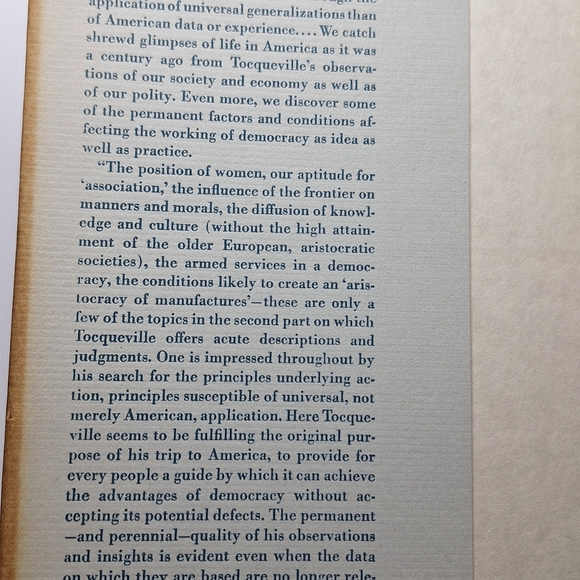 Democracy in America Alexis de Tocqueville 1945.Vol 2 Knopf Borzoi 2nd Printing - Picture 7 of 12